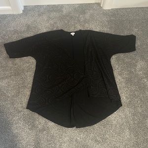 Lularoe black cardigan